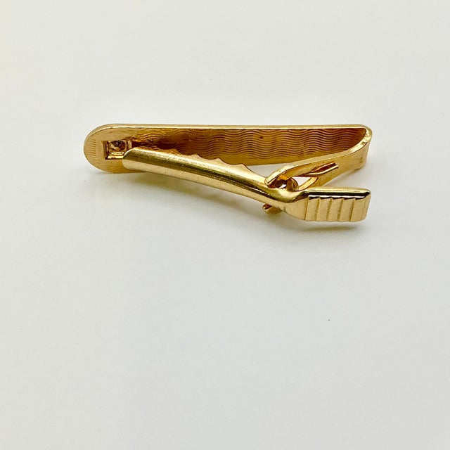1950s Mid-Century Hollywood Regency Boho Chic Sunburst With a Rhinestone Tie Clip For Sale - Image 10 of 10