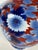 Ceramic Vintage Fukugawa Blue and White Chrysanthemums Vase For Sale - Image 7 of 12