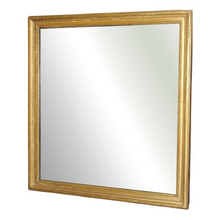 Louis XVI Mirror in Giltwood, 1700s For Sale