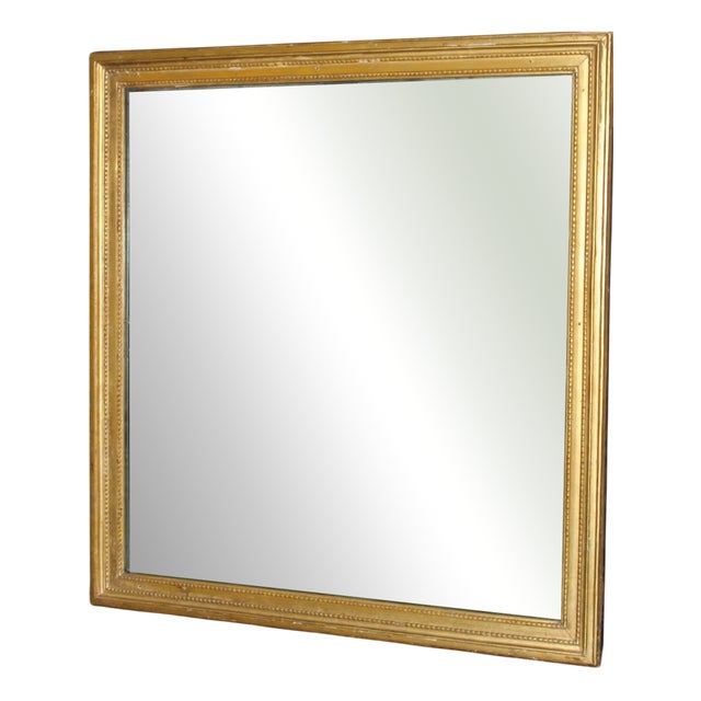 Louis XVI Mirror in Giltwood, 1700s For Sale