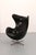 Egg Chair in Black Leather by Arne Jacobsen, 1960s For Sale - Image 14 of 14