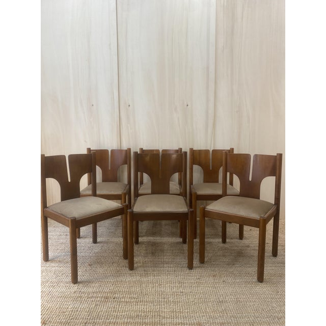 Vintage Italian Chairs from Mobil Girgi, 1960s, Set of 6 For Sale - Image 10 of 13