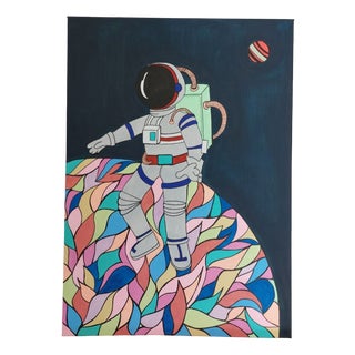 Priscilla Bilijam, Art Planet, 2024, Acrylic on Canvas For Sale