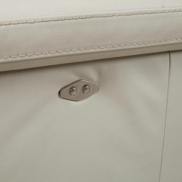 Cream Leather 3-Seater Sofa from Natuzzi For Sale - Image 13 of 18