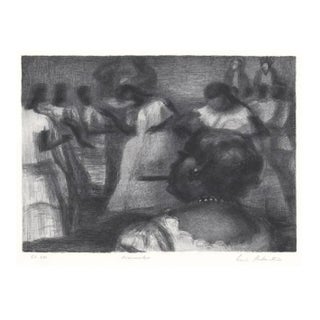 1963 Lewis Rubenstein Macumba Lithograph For Sale