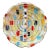Giant Mid Century Modern Textured Italian Dish Attributed to Fratelli Fanciullacci For Sale