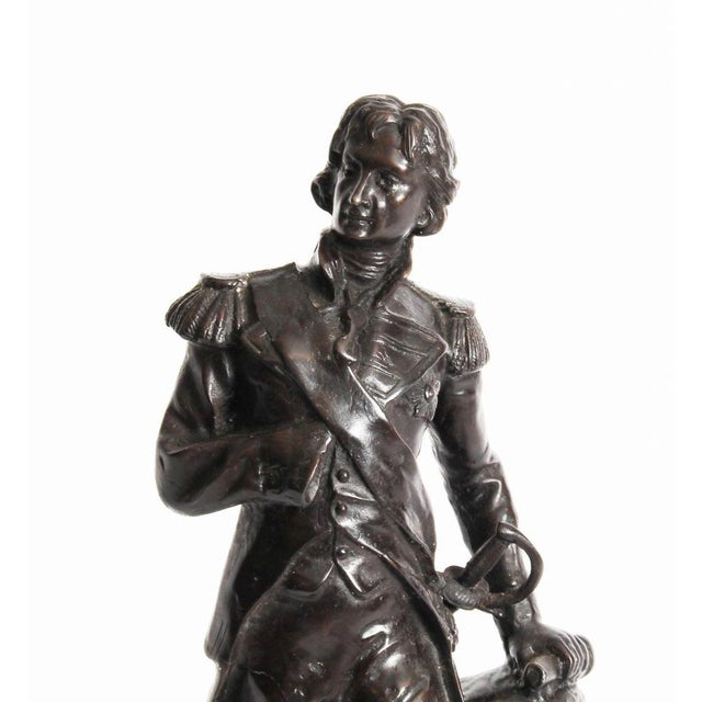 Vintage Bronze Sculpture of Nelson, 20th Century For Sale - Image 3 of 15