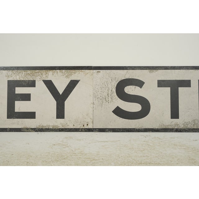 Reclaimed Marty Supreme Delancey Street Movie Prop Sign For Sale - Image 6 of 9