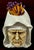 Rare German Porcelain Figural Matchstrike Frowning Nun Unmarked, Attributed to Schafer & Vater A rare and highly...