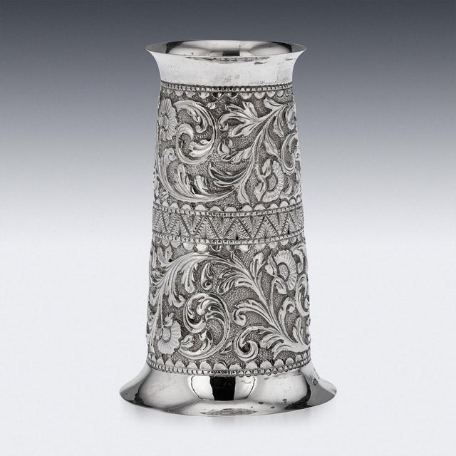 20th Century Edwardian Silver Spirit Measure Cup, London, 1901 For Sale - Image 6 of 14