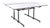 Wooden Kitos Desk in White Chrome from USM For Sale