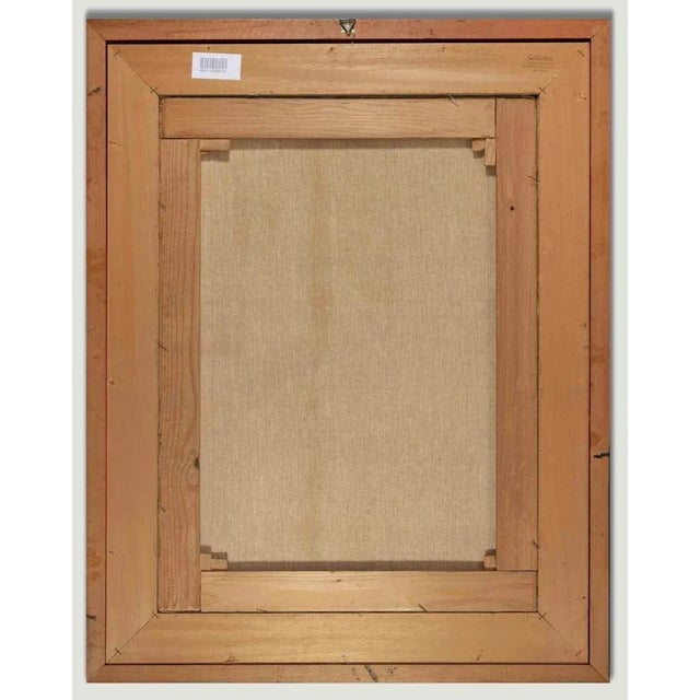 Albert Debois, Untitled, Surrealist Scene, Original Painting, 1975 For Sale - Image 3 of 4