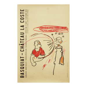 2019 French Exhibition Poster, Jean-Michel Basquiat (After)