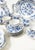 Ceramic 19th Century Dutch Blue Onion Tableware attributed to Louis Regout Maastricht, Set of 36 For Sale - Image 7 of 12