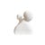 Contemporary Carved White Chalk Modern Sculpture For Sale - Image 3 of 8