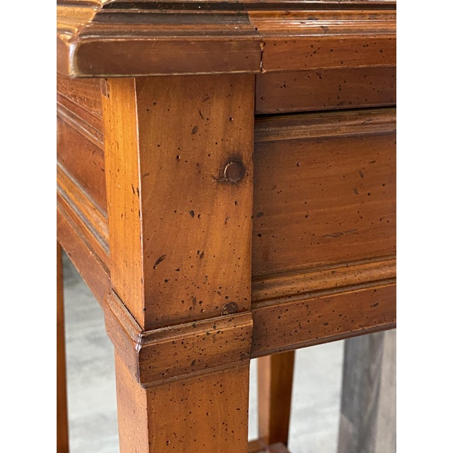 Vintage Side Table in Cherry Wood, 1950 For Sale - Image 11 of 18