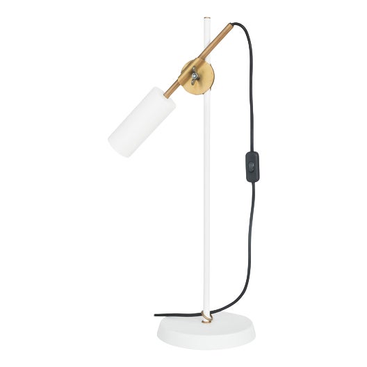 White Stav Table Lamp by Johan Carpner for Konsthantverk For Sale