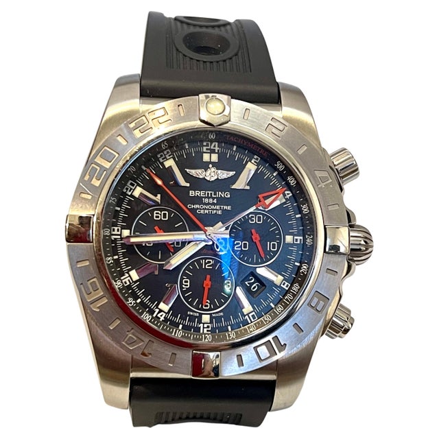 Breitling Super Avenger Chrono Limited Edition Black PVD Steel Rare, 4004422 For Sale - Image 15 of 18
