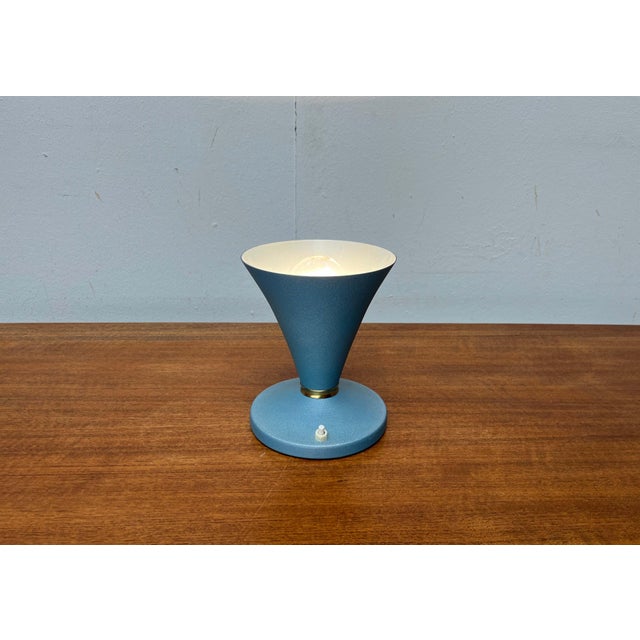 Mid-century Italian table lamps. Here is a rare set of three lamps of the same style and color. The lamps appear to have...
