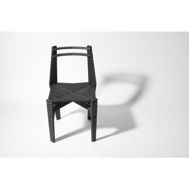 Android Chair in Charcoal Black by Konstantin Achkov For Sale - Image 10 of 18