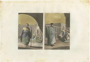 Ferrario, The Monks and Pilgrims, 1831, Print on Paper