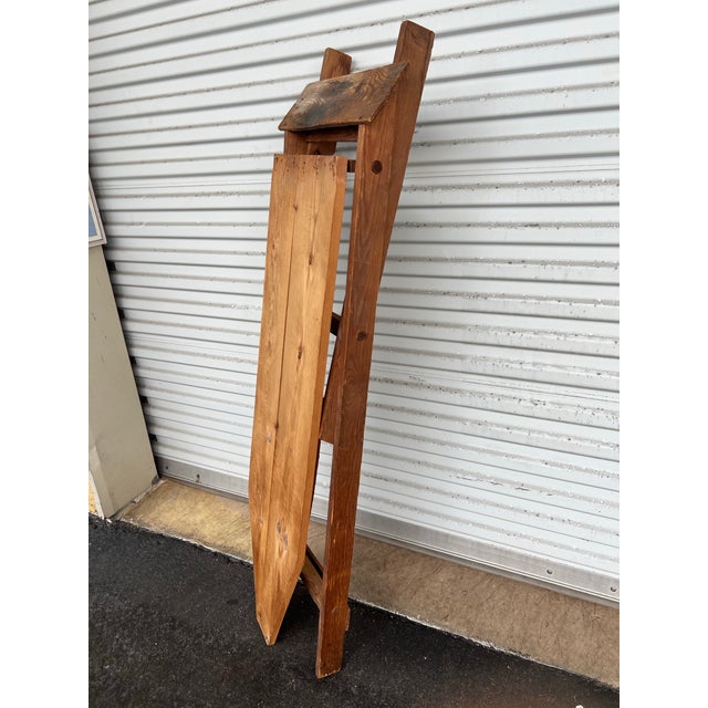 Late 19th Century Antique Primitive Folding Ironing Board For Sale - Image 5 of 7
