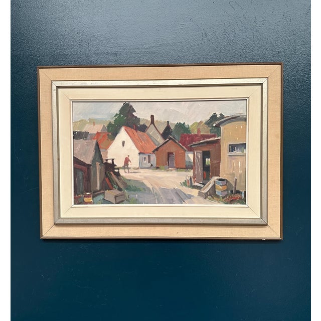 Eskil Scans, Vitemölla, 1960s, Oil on Panel, Framed For Sale - Image 17 of 18