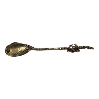 Antique Gorham "Narragansett" Sterling Silver Figural Crab Spoon For Sale