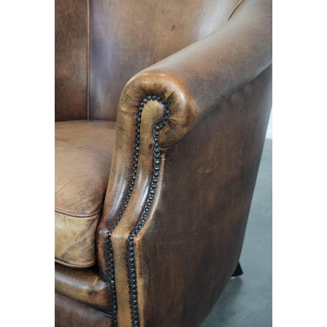 Club Chair in Sheepskin For Sale - Image 9 of 18