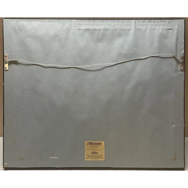 Vintage Valfred Thelin 'grouse on a Rock' Maine Landscape' Painting - Listed For Sale - Image 11 of 11