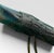 Teal Late 20th Century Monumental Denver and Ter Borders Hand Carved Wood Crane Sculpture With Welded Rebar Feet For Sale - Image 8 of 13
