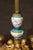 Metal 19th Century French Bronze Ormolu and Porcelain Figural Desk Lamp For Sale - Image 7 of 8