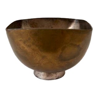 1970s Ward Bennett Design Footed Bowl For Sale