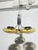 1970s Three-Light Chandelier with Murano Glass Diffusers, Italy, 1970 For Sale - Image 5 of 13