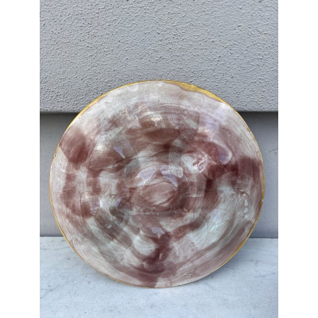 English Victorian Majolica Oyster Plate, Circa 1890 For Sale - Image 4 of 4