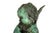Verdigris French Patinated Copper Sculpture of Seated Cherub After Charles Lemire For Sale - Image 8 of 18
