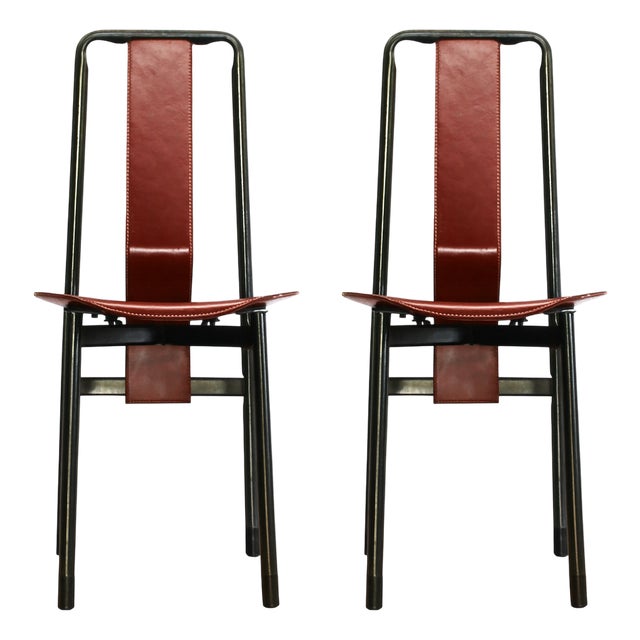 Irma Chairs by Achille Castiglioni for Zanotta, 1979, Set of 2 For Sale