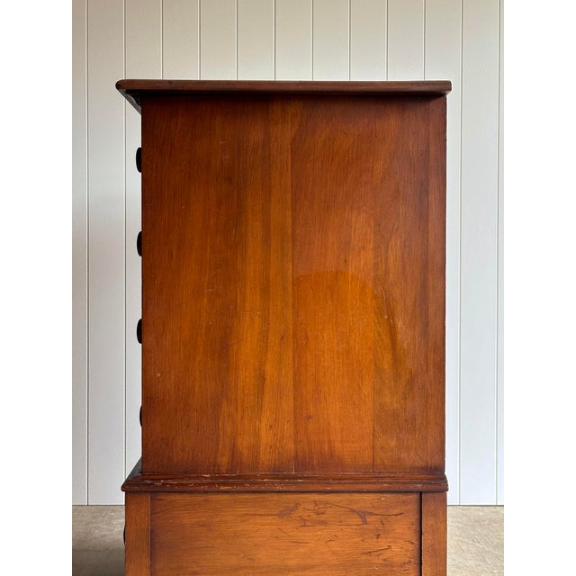 Vintage Walnut Five-Drawer Chest of Drawers With Hidden Cedar Chest, 1930s–1940s For Sale - Image 11 of 18