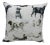 16"Square Pillow Depicting Gleeful Dogs of Various Breeds Engaging in Activities- Made in Uk. For Sale
