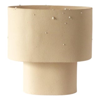 Small Table Lamp in Stoneware with Drops Effect Glaze by Lucas Huillet For Sale