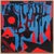Paul Reeves "Neanderthal" Contemporary Blue and Red Geometric Abstract Painting, 2023 For Sale