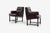 Dunbar Furniture Edward Wormley for Dunbar Pull-Up Lounge Chairs - a Pair For Sale - Image 4 of 12