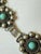 1970s 1970s Mexican Sterling Silver & Turquoise Concho Belt For Sale - Image 5 of 8