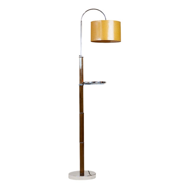 Czech Modernist Floor Lamp, 1930s For Sale