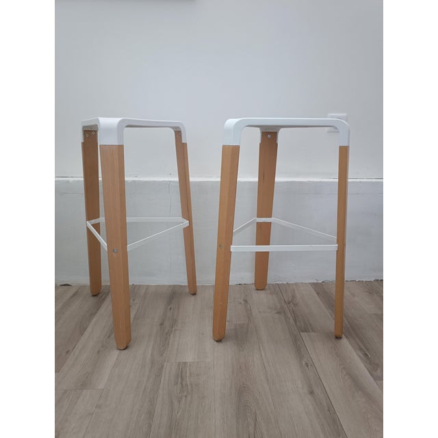 Picapau Stools by Orlandini & Radice for Infiniti, 2000s, Set of 2 For Sale - Image 4 of 12