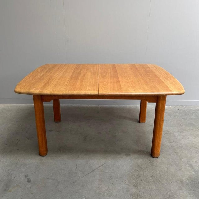Large Oak Dining Table by Wasa, 1990s For Sale - Image 5 of 15