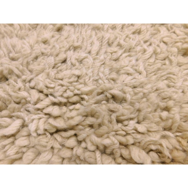 Contemporary Vintage Hand Made Flokati Rug With Lush Wool Pile. For Sale - Image 3 of 13