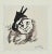 Mino Maccari, Three, Original Drawing, Mid 20th-Century For Sale - Image 3 of 3
