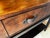 Vintage Faux Leather Suitcase Console Table With 3 Drawers For Sale - Image 9 of 12