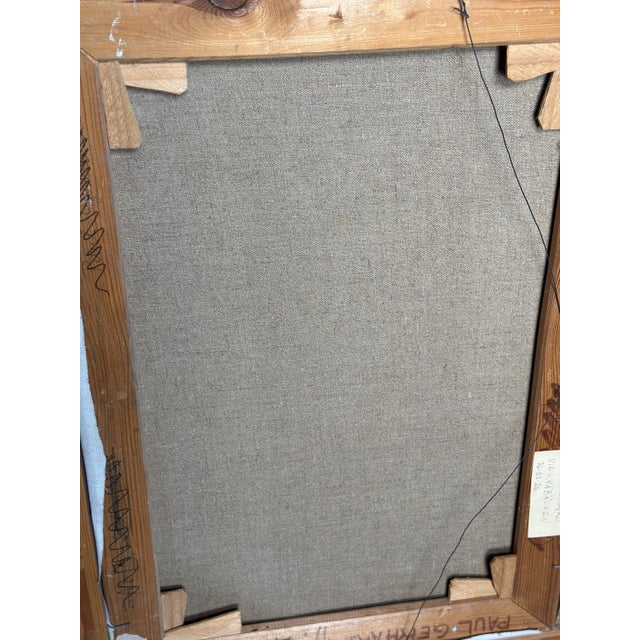 Paul Gerhard, Landscape, 1960s, Oil on Canvas, Framed For Sale - Image 17 of 18